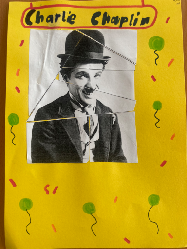 Charlie Chaplin Geburtstagspuzzle
